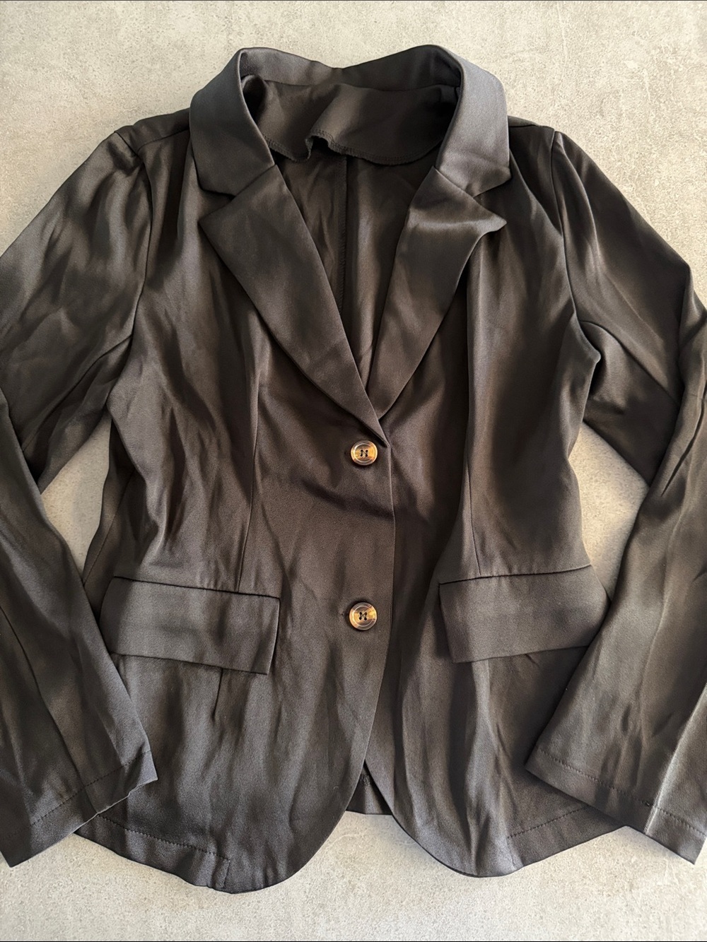 SHEIN Franclia Black Autumn Elegant Office Women's 2 Pieces Set - Picture 9 of 16